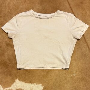 Wild Fable Cream Crop Top